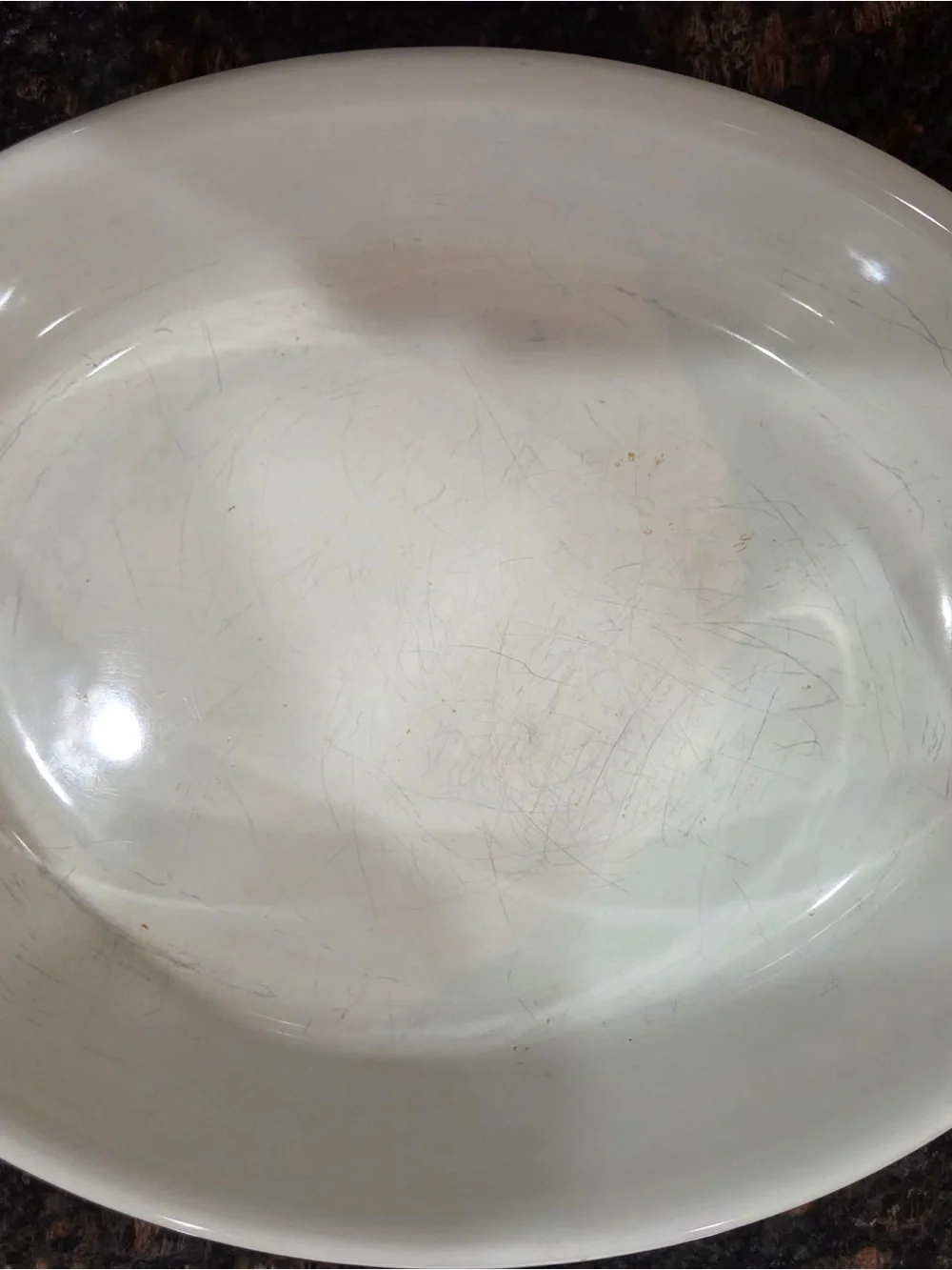 IKEA White Ceramic Serving Platter